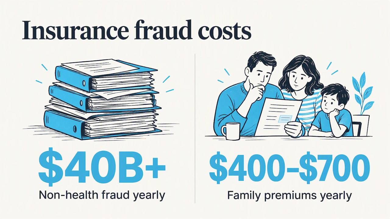 Why insurance fraud investigation matters — overview diagram
