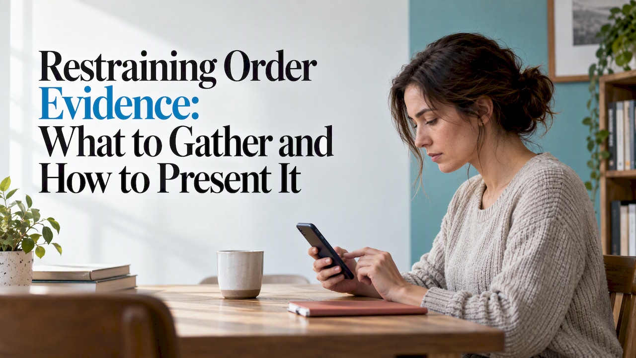 Person carefully preserving digital evidence
